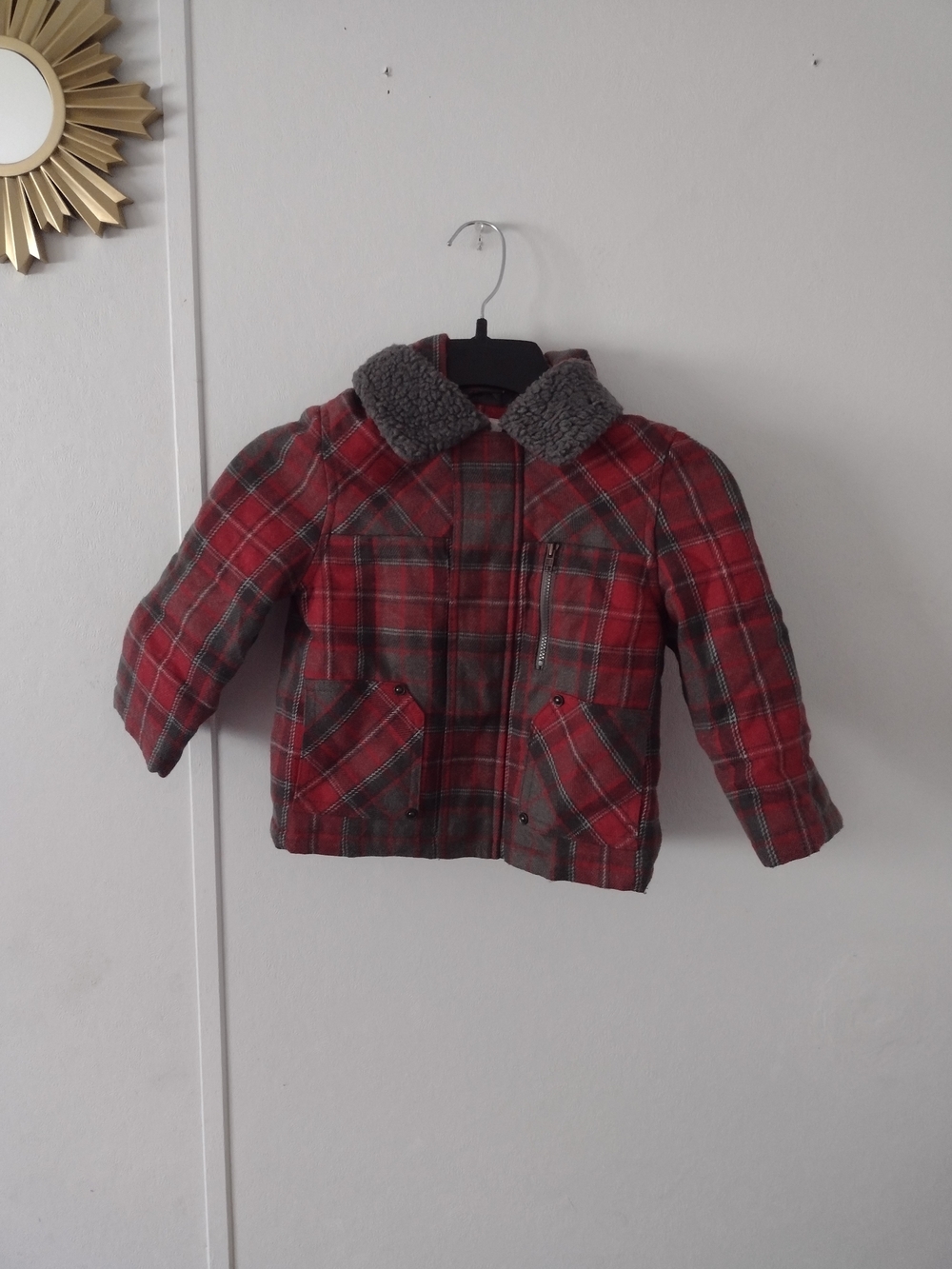 Circo Plaid Kids Jacket